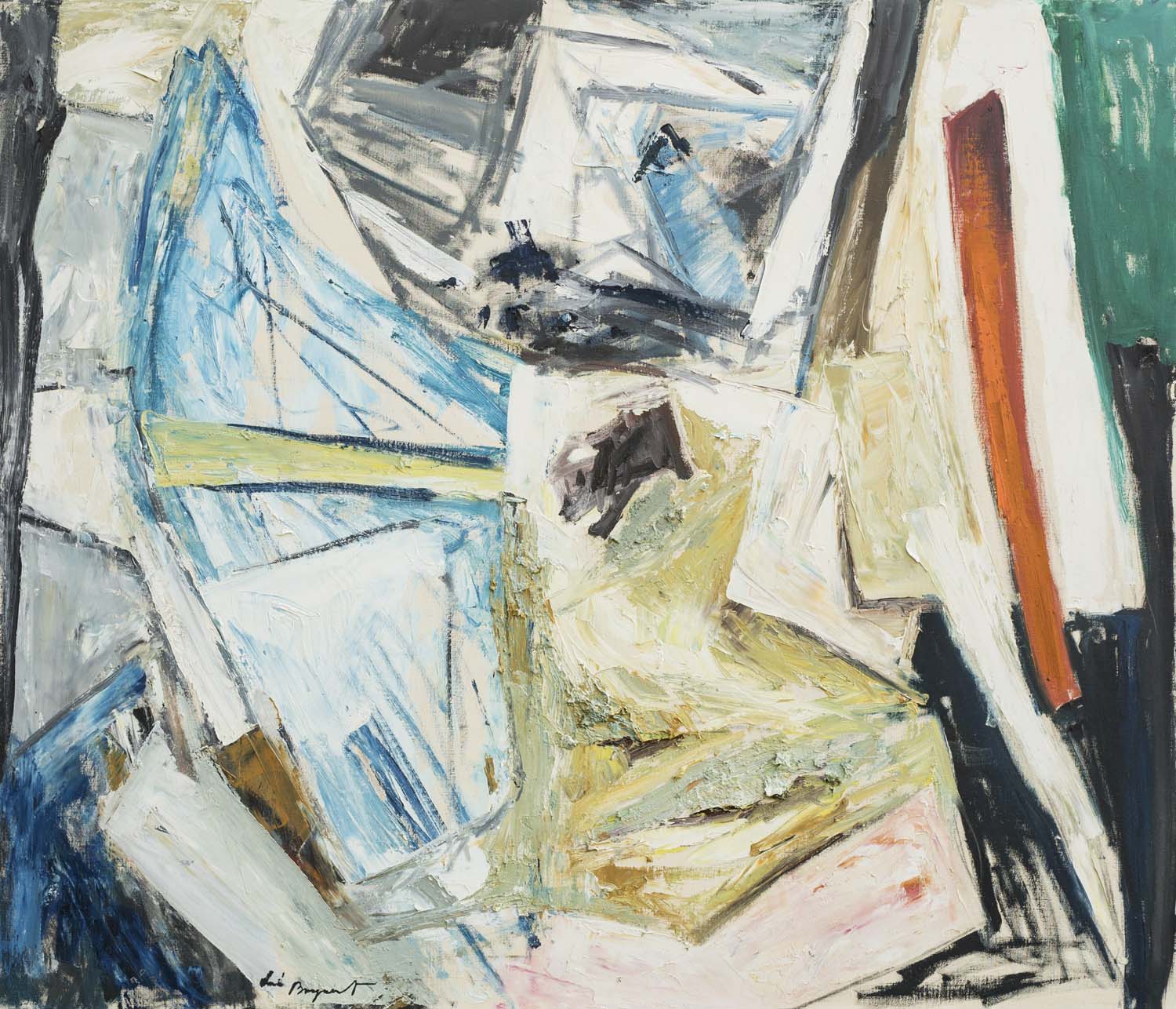 andré bogaert - abstract modernism - beeldende kunst