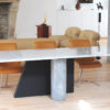 1985 ' Ambiguita ' dining table by Lella & Massimo Vignelli