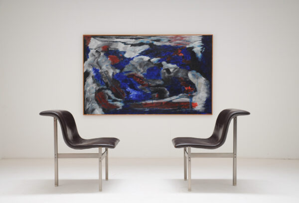 Jozef Mees monumental painting 1961 (200cm x 125cm)